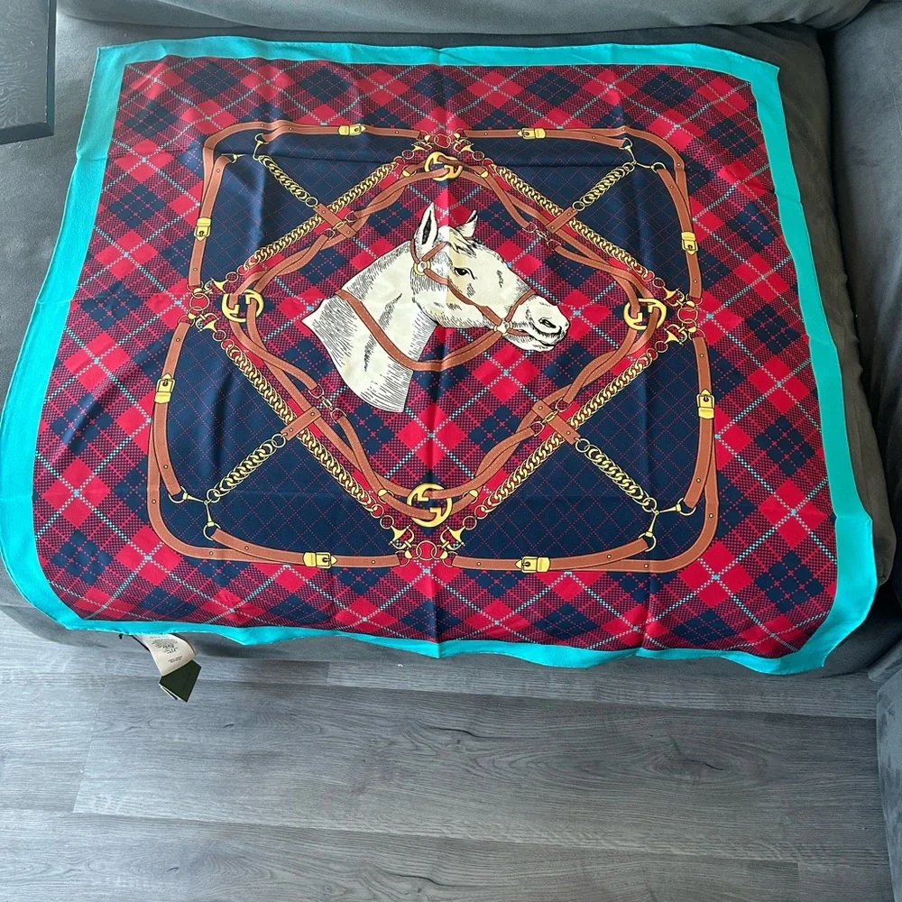 Gucci silk scarf NWT